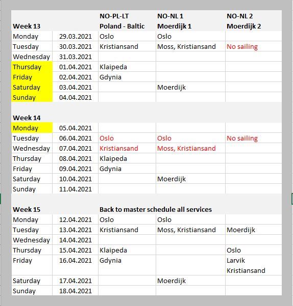 easter schedule v2